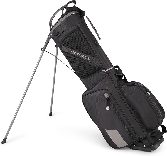 Cruiser CR-Lite 2.0 Golf Stand Bag | 8 4-Way Divider Top | Super Lightweight, Only 1.5kg | Slim Standbag with Padded Double Shoulder Straps | 5 Pockets including Drinks Pouch, 3-Way Top Grab Handle