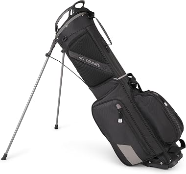Cruiser CR-Lite 2.0 Golf Stand Bag | 8 4-Way Divider Top | Super Lightweight, Only 1.5kg | Slim Standbag with Padded Double Shoulder Straps | 5 Pockets including Drinks Pouch, 3-Way Top Grab Handle