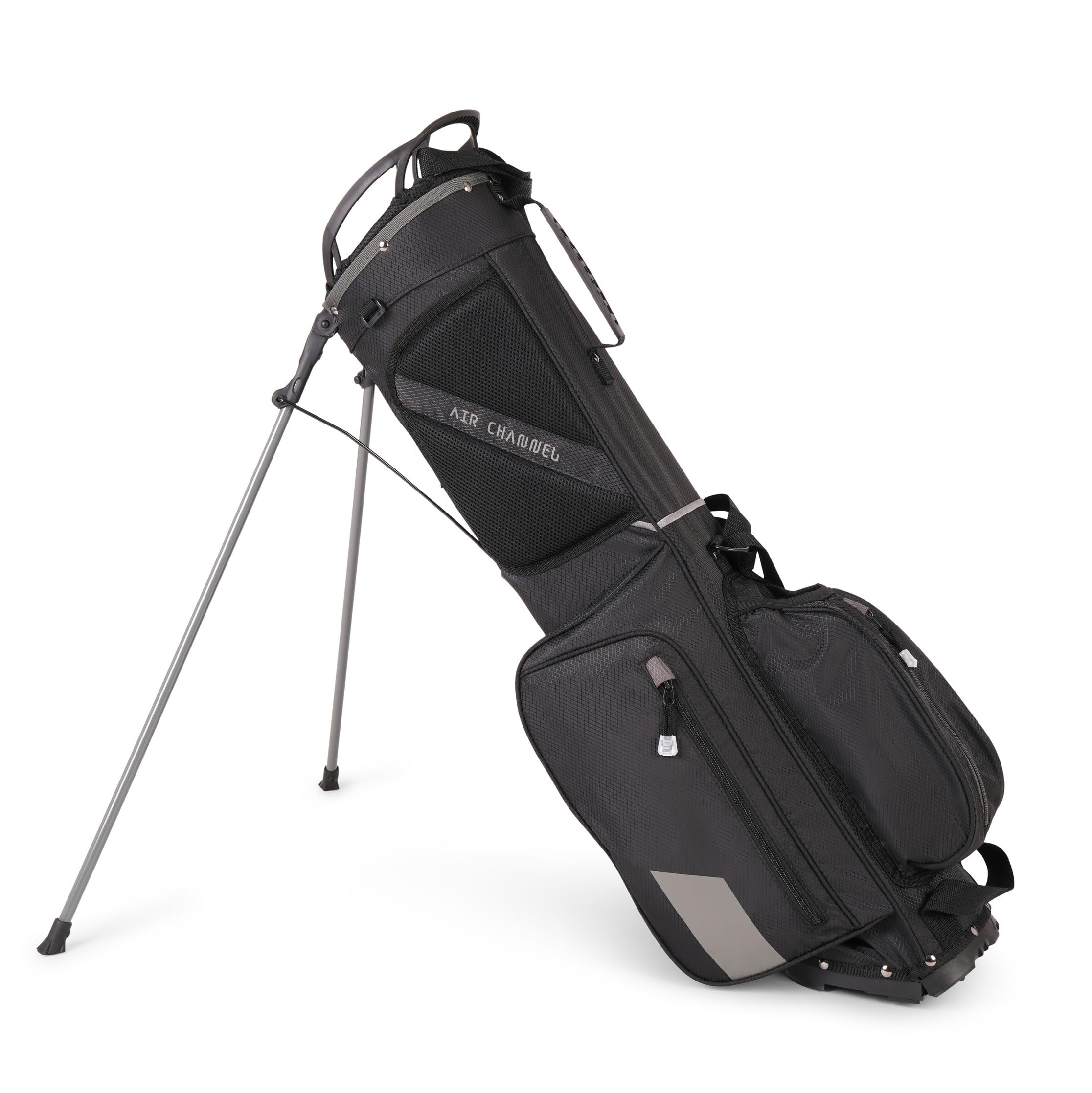 Cruiser CR-Lite 2.0 Golftasche, 20,3 cm, 4-Wege-Trennwand, super leicht, nur 1,5 kg, schlanker Standbag mit gepolsterten doppelten Schultergurten, 5 Taschen, inklusive Getränkebeutel, 3