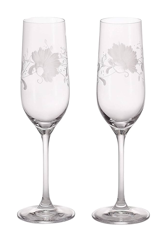 ELBE AJKA エルベクリスタル アイカクリスタルグラス ハンガリー製 2客 ELBE AJKA エルベクリスタル アイカクリスタルグラス ハンガリー製 2客