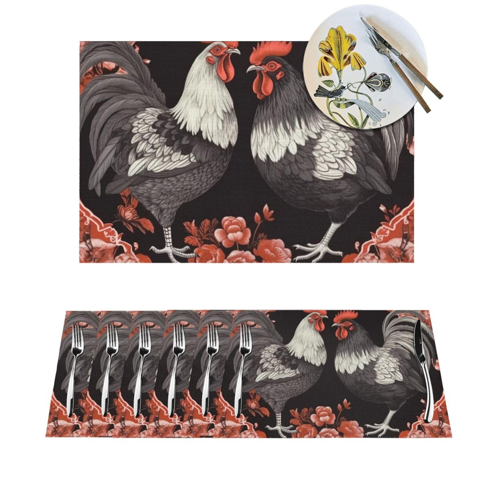 Sets de table lavables pour protéger des plats chauds