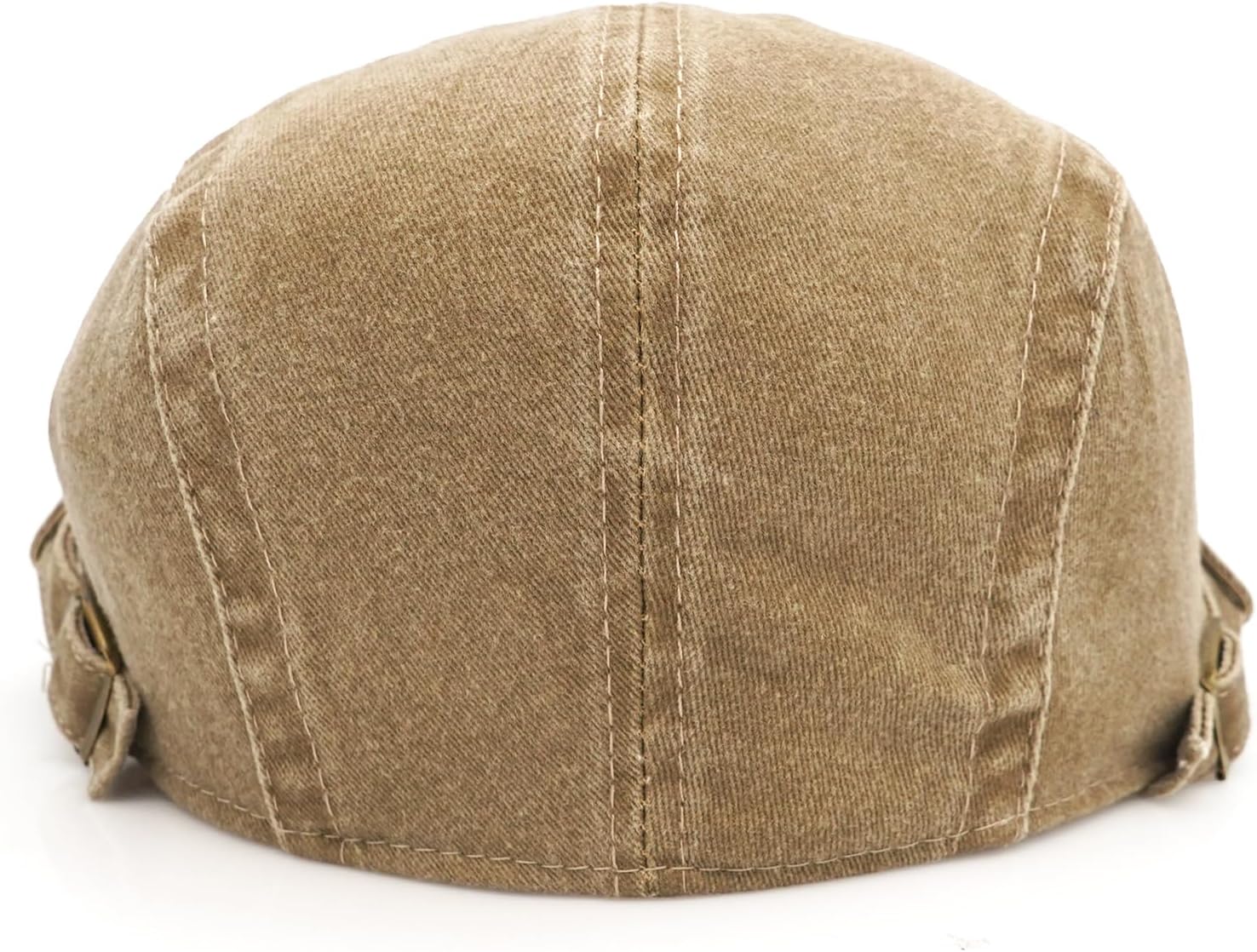 Denim Newsboy Hats for Men and Women Adjustable Cotton Ivy Gatsby Cap Vintage Cabbie Driving Hat Flat Cap