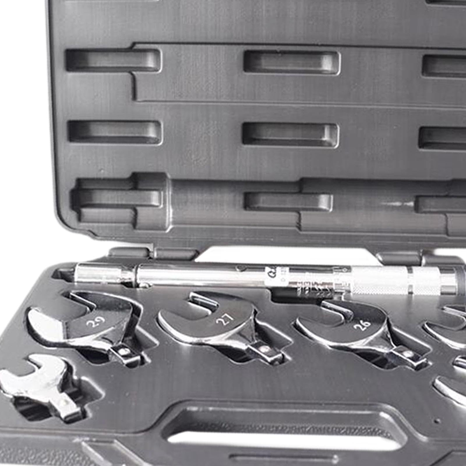 Llave Dinamométrica de, Cabezal de Llave Dinamométrica, Herramienta Manual Ajustable de 17 Mm, 22 Mm, 24 Mm, 26 Mm, 27 Mm, 29 Mm, para Má
