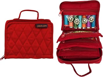 Yazzii Crafters Mini Organizer Tote Bag - Multipurpose Storage Organizer for Crafts, Cosmetics, Jewelry