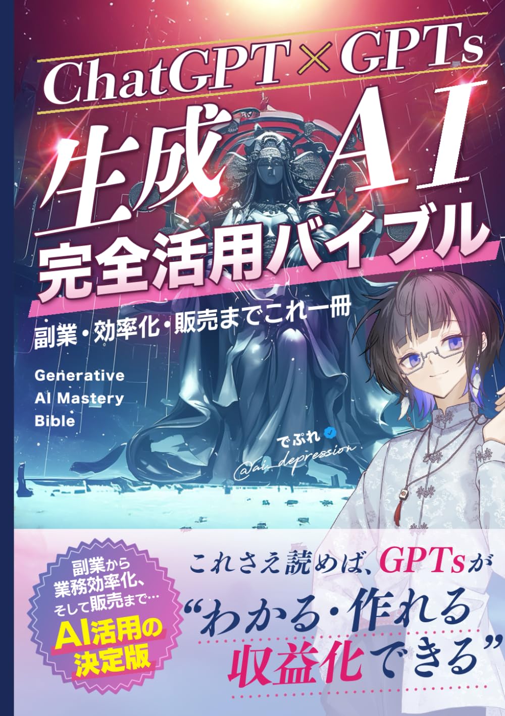 【ChatGPT×GPTs】生成AI完全活用バイブル 副業・効率化・販売までこれ1冊: 副業から業務効率化、そして販売まで ― AI活用の決定版
