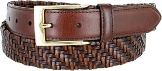 BeltscomBL044 Gold Plated Buckle Braided in Pakistan