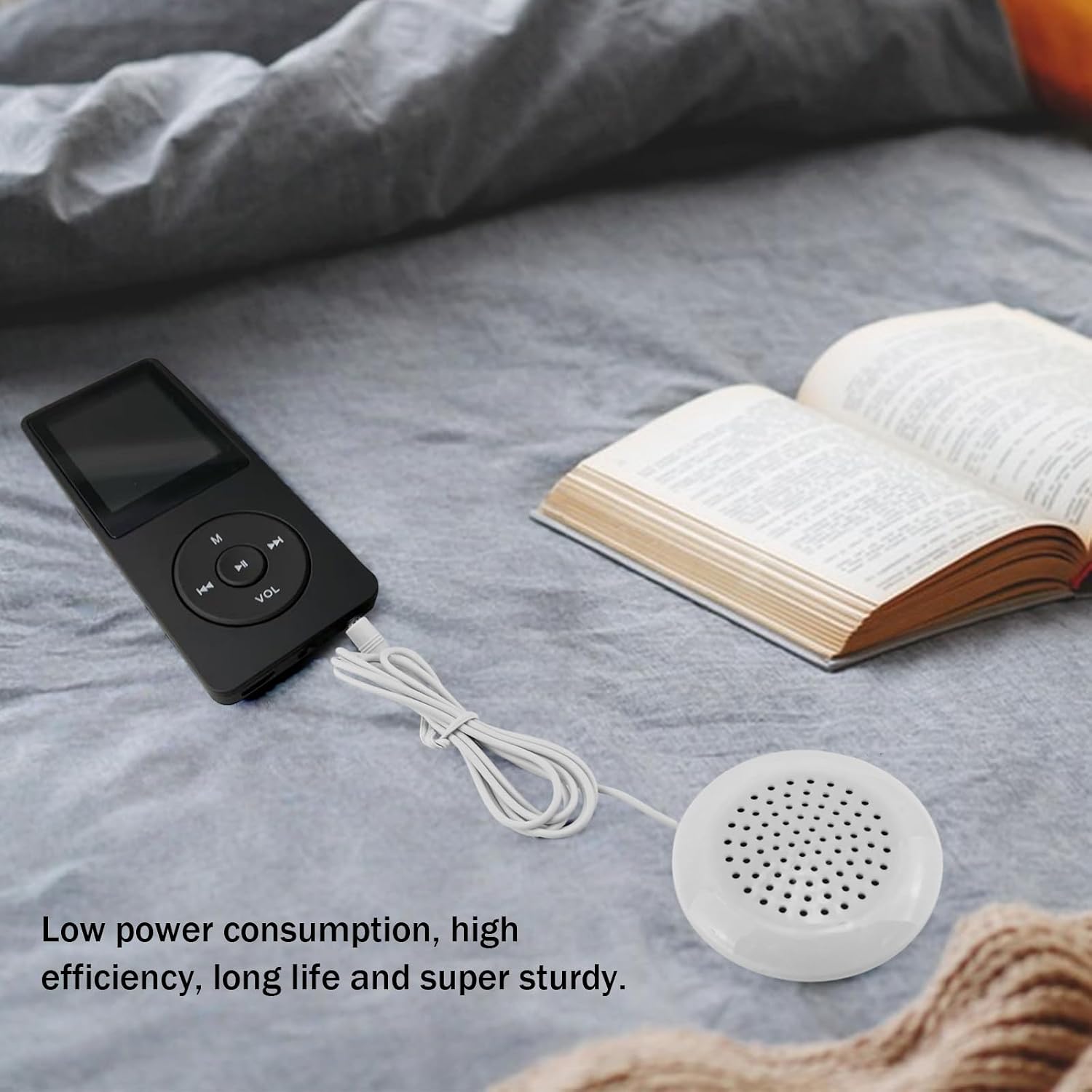 5 Pcs Pillow Speaker, New 3.5mm Mini Stereo Speaker for MP3 Phone Portable CD