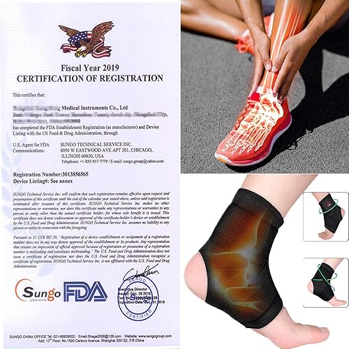 Miniatura 6 de Tobillera, 2 tobilleras para hombres y mujeres, soporte de compresión ajustable para protección del tobillo, transpirable y cómodo, soporte de