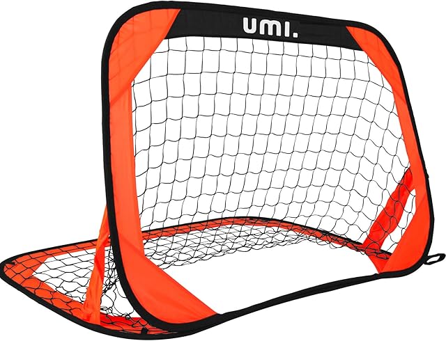 Amazon Brand - Umi Football Goal - Pop Up Goal Net Garden Training Equipment - 1 Pack
