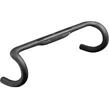Deda Elementi Zero2 DCR RHM-Evo Drop Handlebar, PoB Polished on Black, 40cm