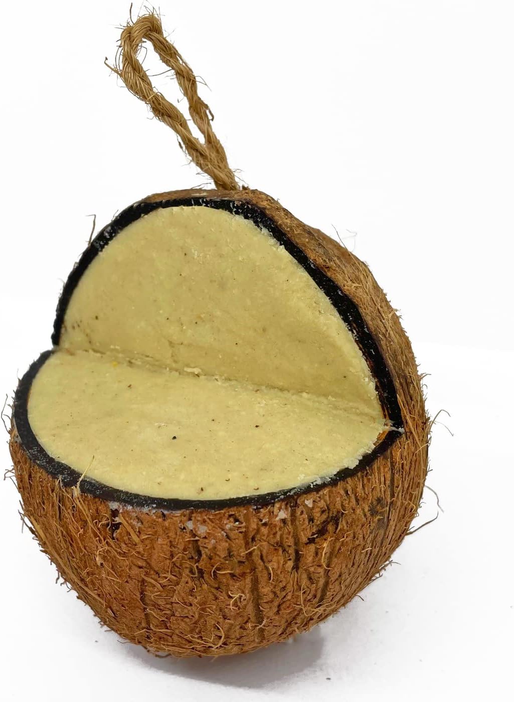 XL Peanut Suet Coconut Feeder, Wild Bird Food, Butter for Birds, Hanging Feeder, Suet for Birds