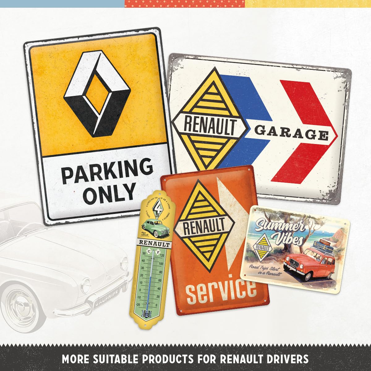 Nostalgic-Art Retro metalen bord, 20 x 30 cm, Honda – Garage – Cadeau idee voor Honda fans, Official License Product (OLP), van metaal, vintage design