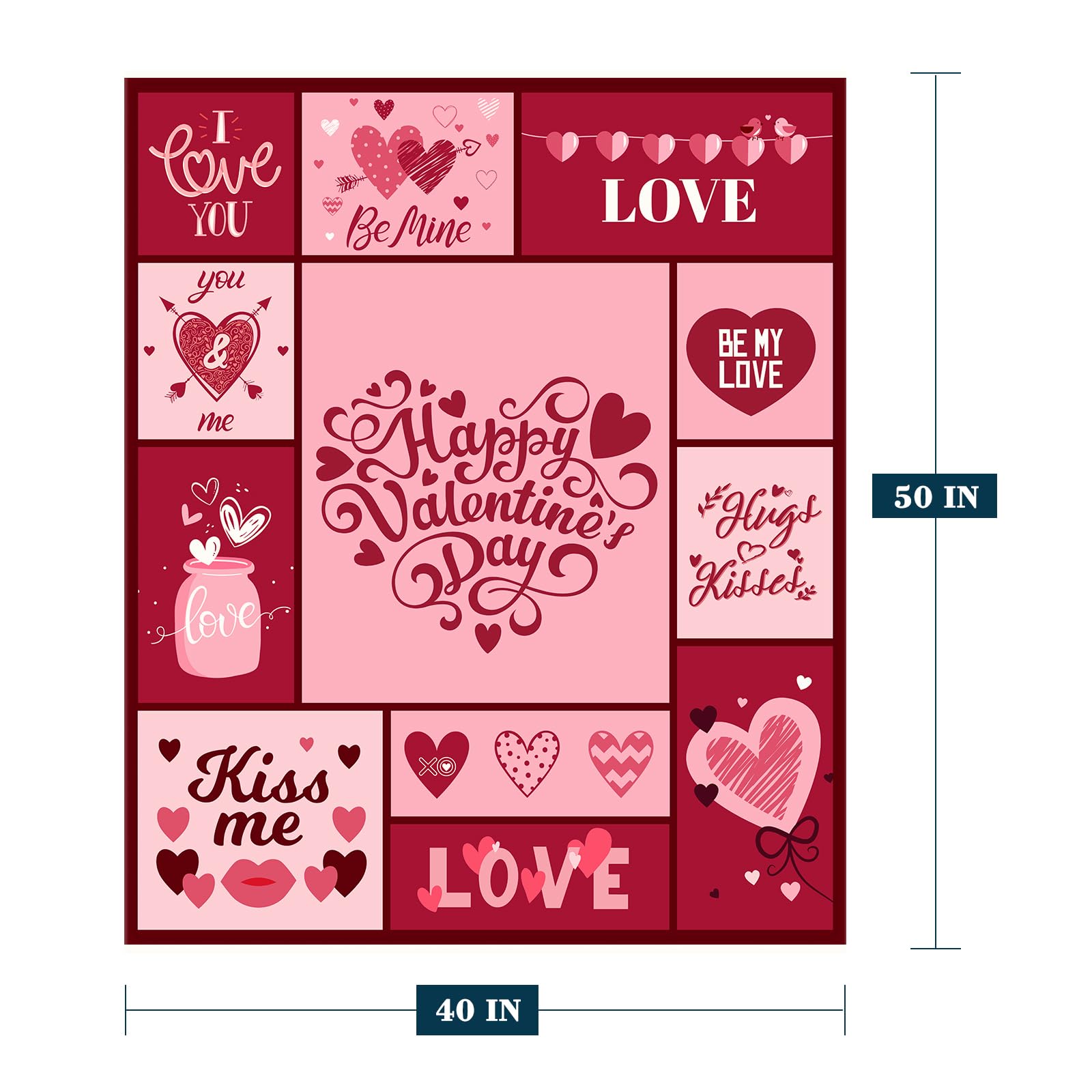 Northwest Frozen Woven Tapestry Throw Blanket, 48