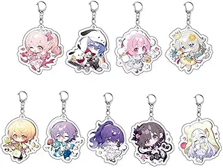 [DRSONND] プロジェクトセカイ 草薙寧々 グッズ キーホルダー 5cm 朝比奈まふゆ 宵崎奏 東雲絵名 暁山瑞希 神代類 コスプレ 応援小物 おしゃれ 可愛い 萌え バッグ掛け ペンダント 装飾品 ハロウィン 贈り物 プレゼント [並行輸入品]