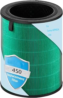 450 Replacement Filter for Coway Airmega 450 Air Purifier,High-Efficiency Activated Carbon Pet Filter for Home Large Room