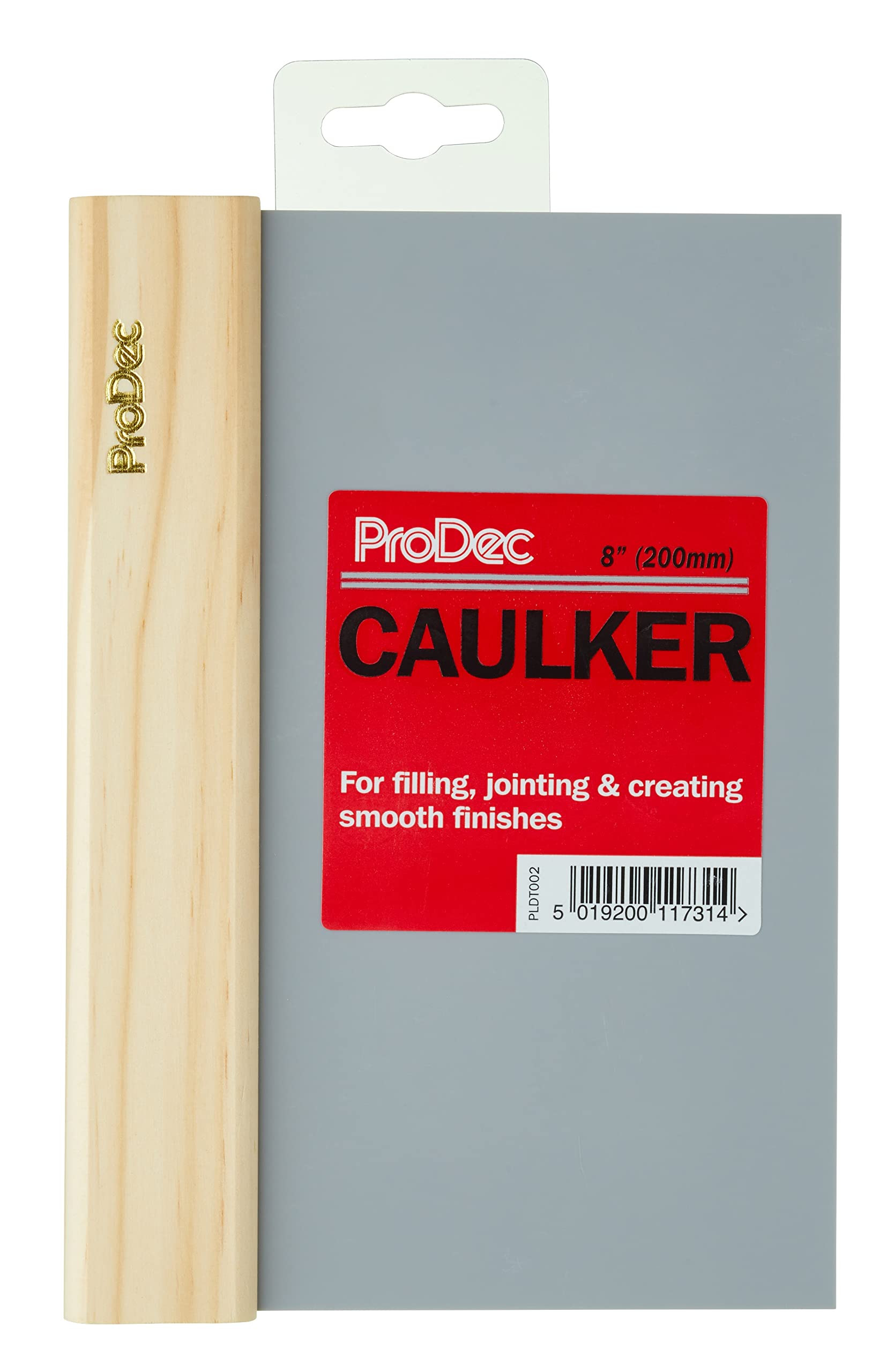 ProDec 8"" Plastic Caulker Classic Caulking Tool Filling Jointing Smooth Finish