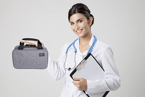 Miniatura 7 de Kaddy - Caja organizadora de pastillas segura, almacenamiento para botellas de medicamentos o suplementos artículos de tocador, viaje o hogar,