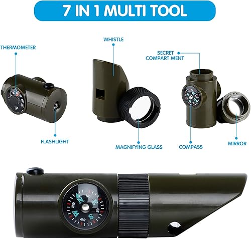 Miniatura 3 de INNOCHEER Atrapa insectos para niños, kit de explorador para niños, juguetes al aire libre para niños pequeños de 3 a 5 años, juguetes al aire libre