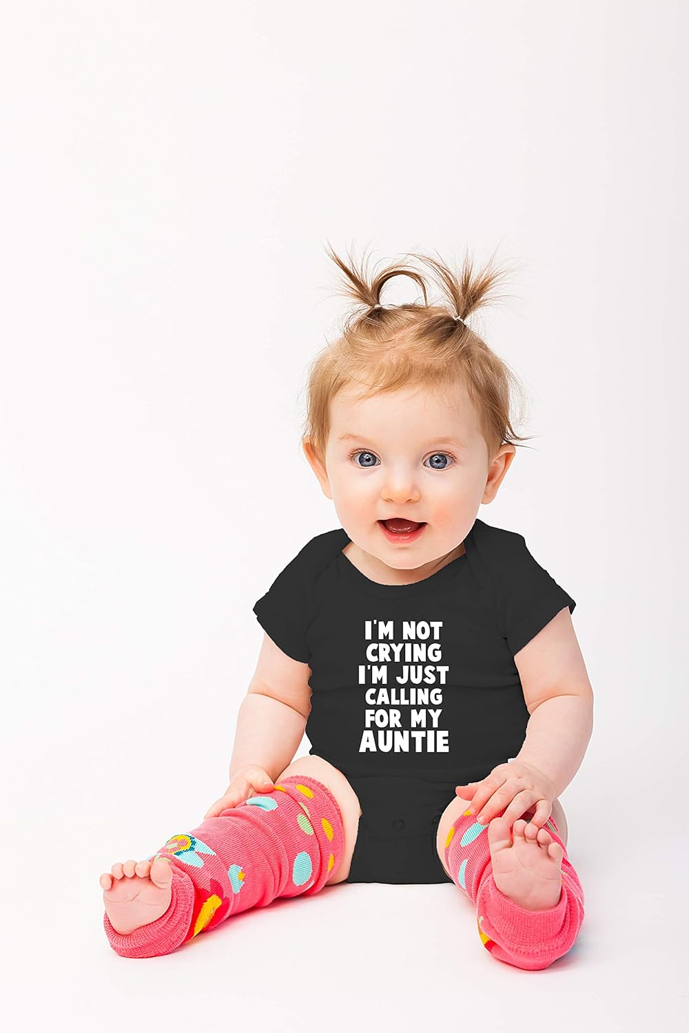 I'm Not Crying I'm Just Calling My Auntie - Funny Baby Essentials Bodysuit - Baby Boy Clothes