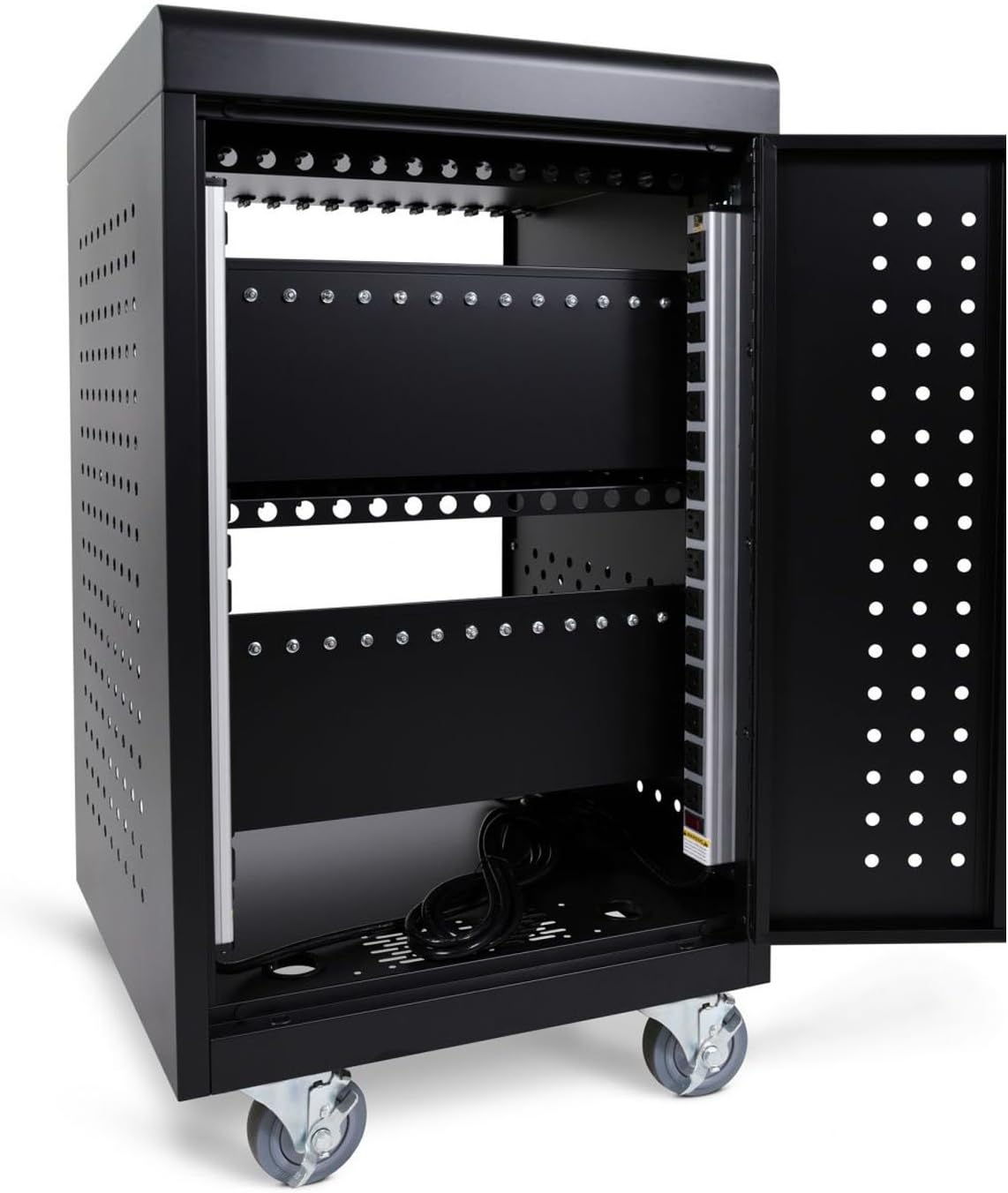 luxor lltm30 b ups 30 tabletchromebook charging station black