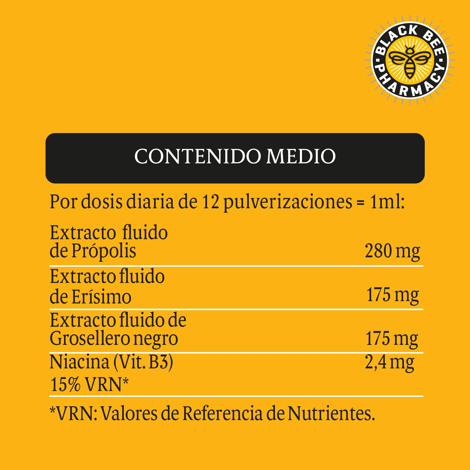 Black Bee, Spray de Própolis, 20 ml