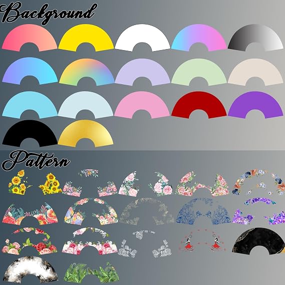 Personalized Fan Custom Photo Handheld Fans Customized Clack Fan for Line Dancing Wedding Saloon Cosplay Party Props Foldable Decorative Folding Fans Creative Gift for Friends 10 /13