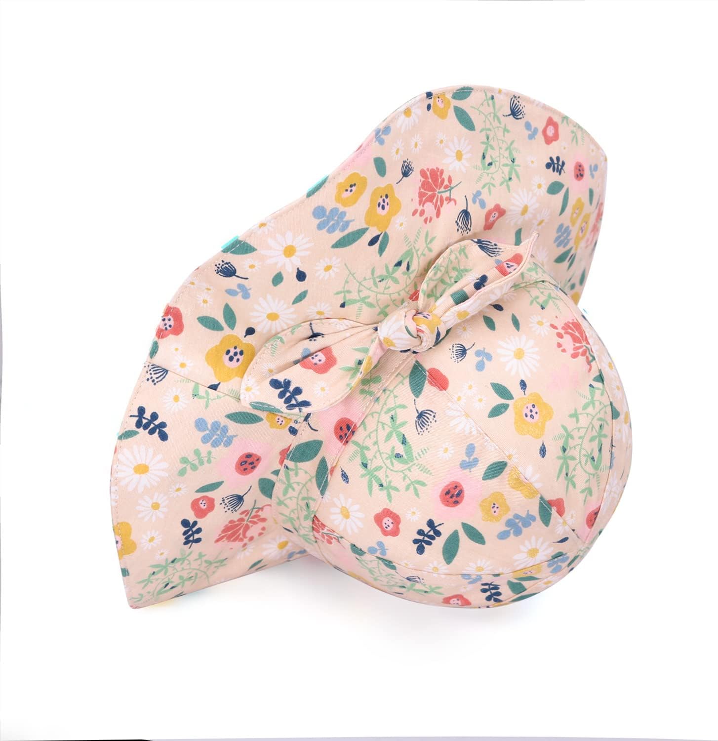 Toddler Kids Baby Girl Sun Hat Floppy Cotton Summer Hat 50+ SPF Protective