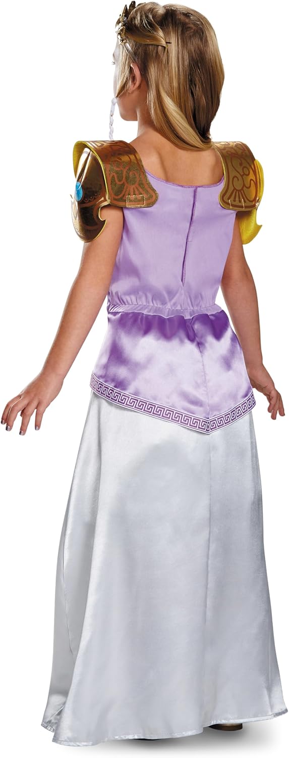 Zelda Deluxe Costume, Official Legend of Zelda Nintendo Costume, Large/10-12