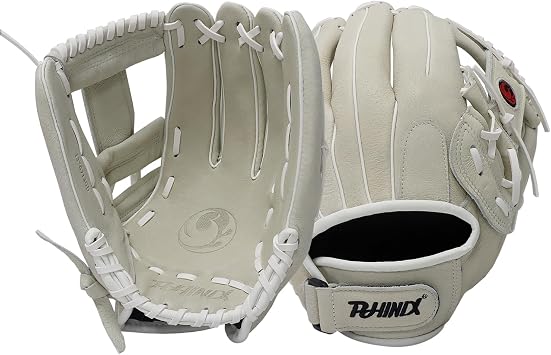 PHINIX 13 Inch Slowpitch All Pigskin Softball Gloves Multiple Colors