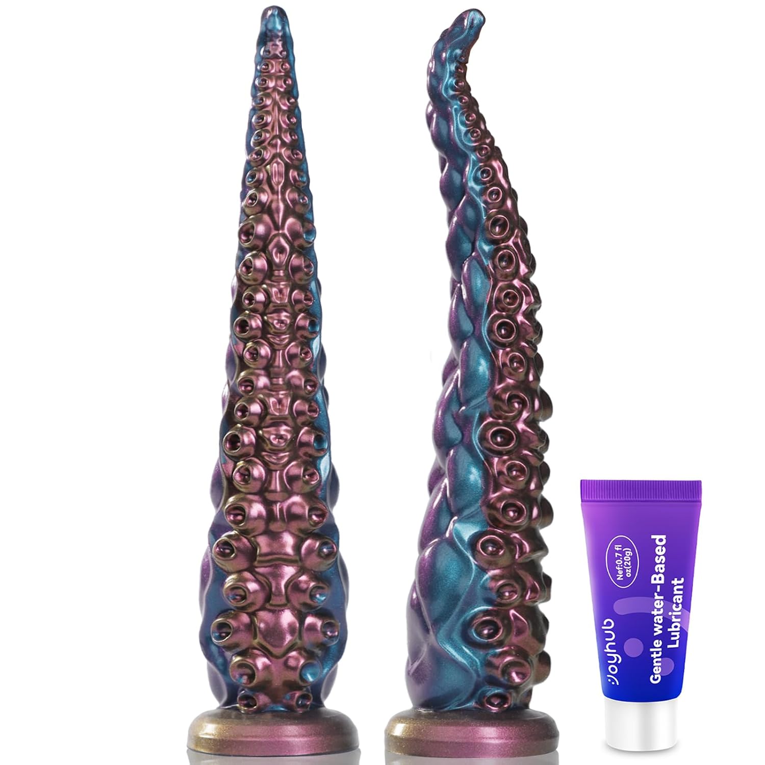 Anal Tentacle Dildo Sex Toy - 10 6 Fantasy Monster Dildo Soft Silicone Dildo with Strong Suction Cup
