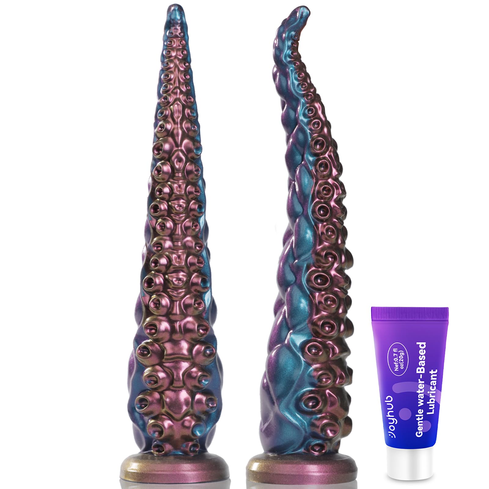 Anal Tentacle Dildo Sex Toy - 10 6 Fantasy Monster Dildo Soft Silicone Dildo with Strong Suction Cup
