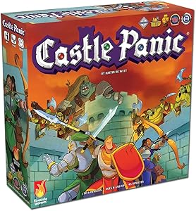 Castle Panic 2nd Edition | Cooperative Board Game for Adults and Family | Ages 8+ | for 1 to 6 Players | Average Playtime 45 Minutes | Made by Fireside Games