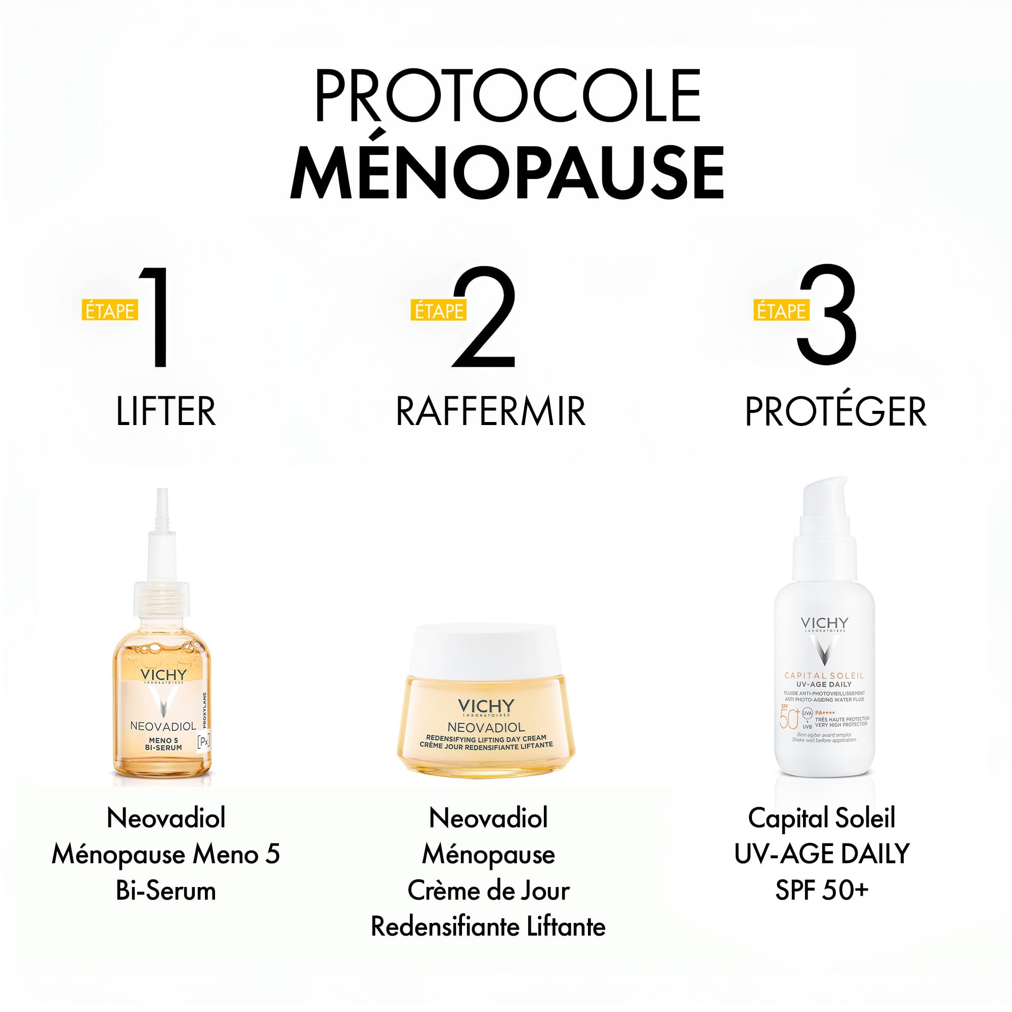 Vichy Neovadiol Crème Jour Ménopause Redensifiante Peaux Sèches 50ml