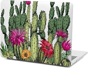 Compatible with MacBook Pro 14 inch Case M5 M4 M3 M2 M1 2025-2021 Models A3434 A3401 A3112 A3185 A2918 A2992 A2779 A2442, Funny Plastic Laptop Hard Shell, Multi Cactus