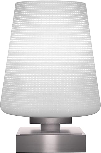 Vista 25 de Toltec Lighting Luna - Lámpara de mesa con 1 luz en negro mate (52-MB-531)