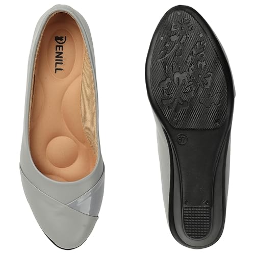 Denill Women Soft Bottom Wedge Heel Ballet Flats
