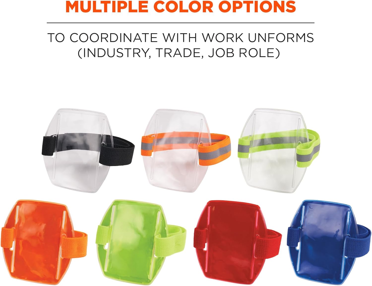 Ergodyne Squids 3386 Vinyl Arm Band ID/Badge Holders