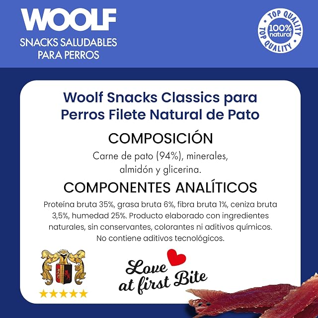 Foto 5 de 7 de Snacks Naturales Perros - Pechuga de Pato - Chuches Perros Sin Conservantes - Premios Saludables - Dog Treats