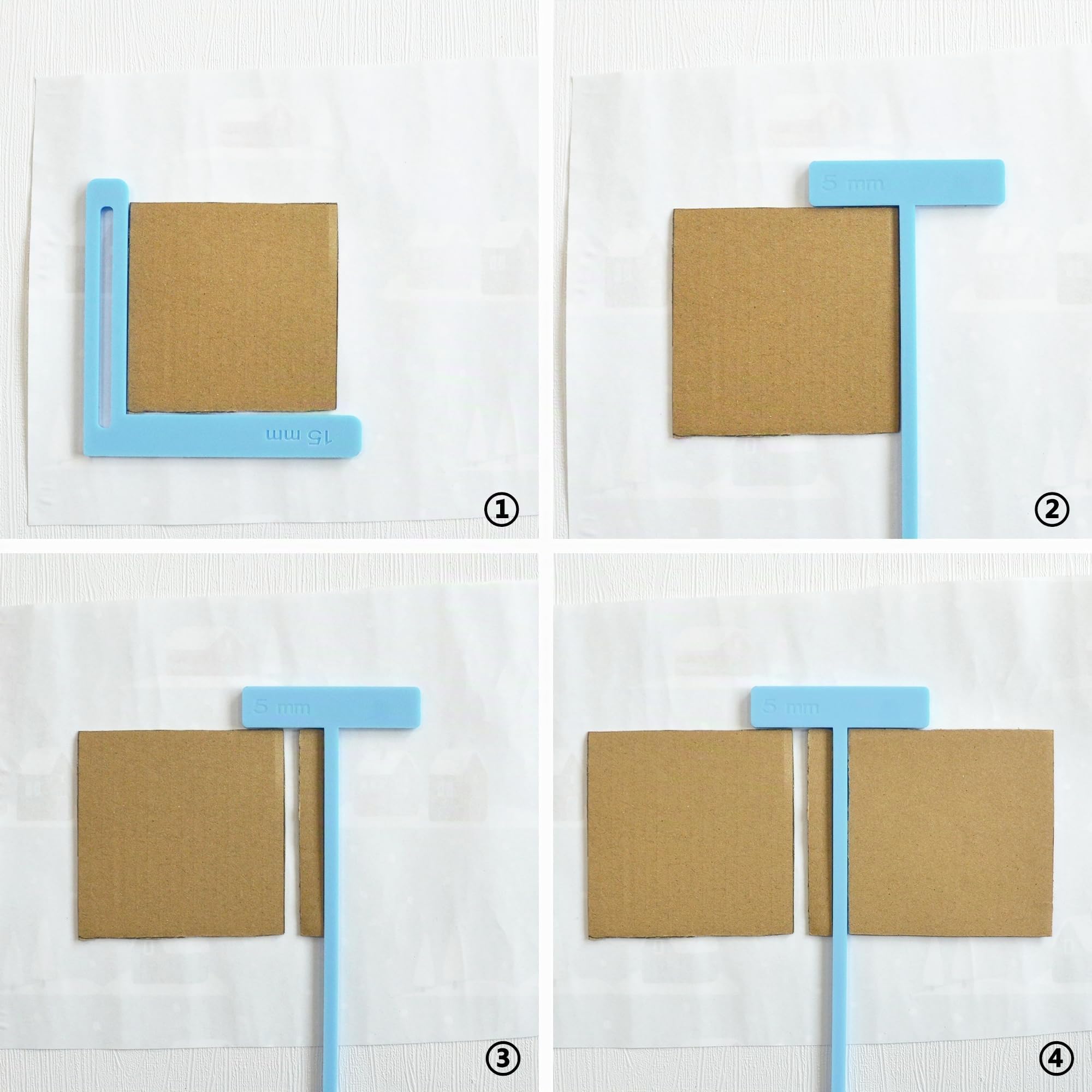 Lot de 6 outils de scrapbooking faciles à lier, parfaits pour les débutants, pochoirs et guides de découpe, peuvent être transformés en bloc-notes, calendriers, journaux, manuels