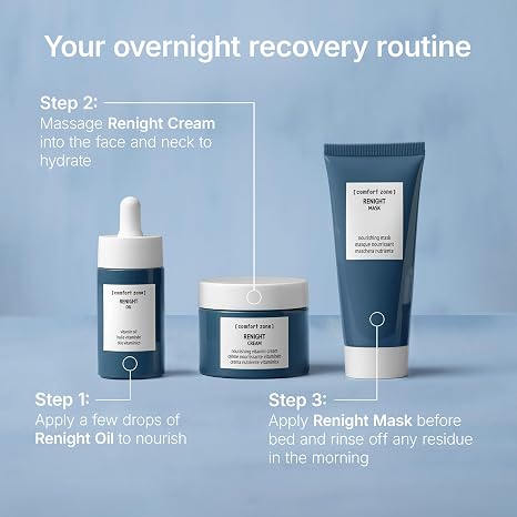 [comfort zone] Renight Nourishing Vitamin Cream, Night Treatment To Nourish And Hydrate, Ideal For All Skin Types