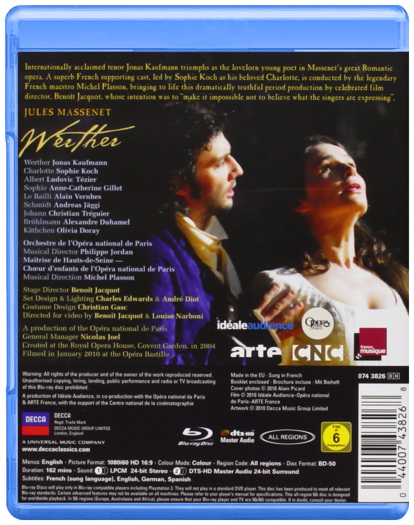 Massenet: Werther [Blu-ray]