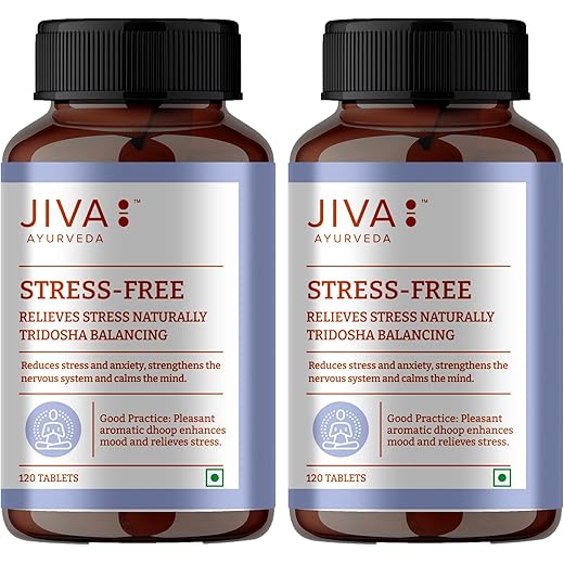 Jiva Stress-Free Tablets - De-Stress 240 Tablets
