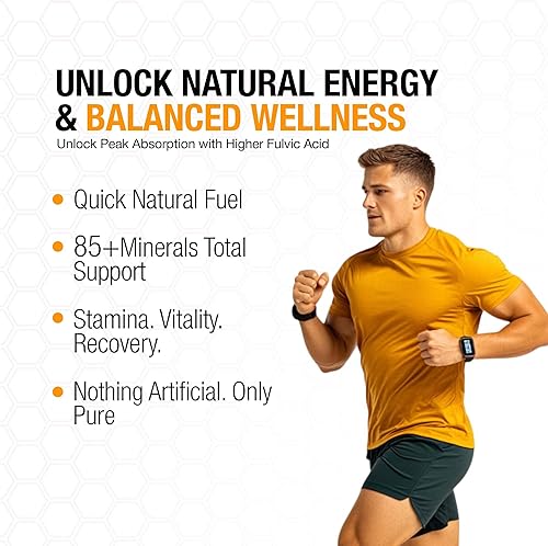 Vista 4 de Pure Himalayan Shilajit Honey Sticks with Saffron – 30 Count 75%+ Fulvic Acid, 85+ Trace Minerals Natural Energy & Immunity Booster Easy