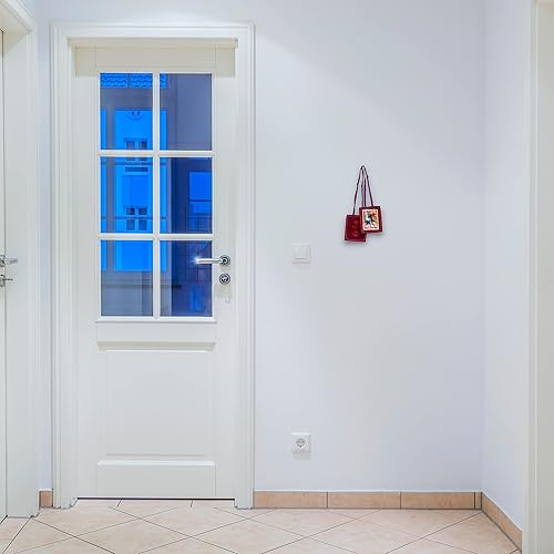 Miniatura 3 de El Escapulario Púrpura Original de Marie-Julie Jahenny | Hecho de lana | Obra de arte a todo color | Usar o exhibir en el hogar | Escapulario de