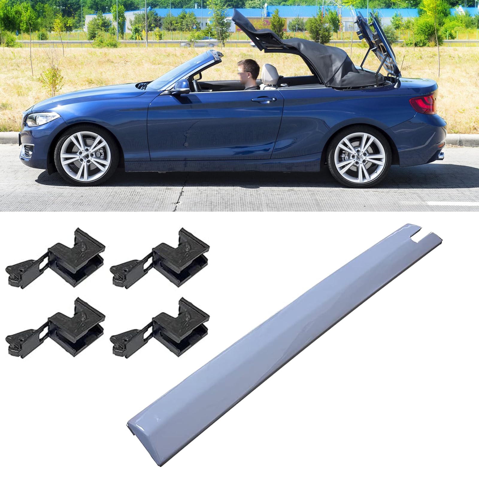 Convertible Roof Top Hinge Cover Convertible Roof Molding Top  