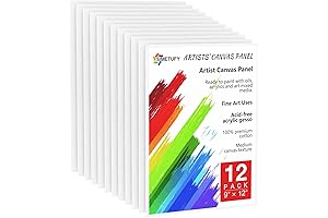 Simetufy Canvas Boards for Painting 9x12: Unleash Your Artistic Expression