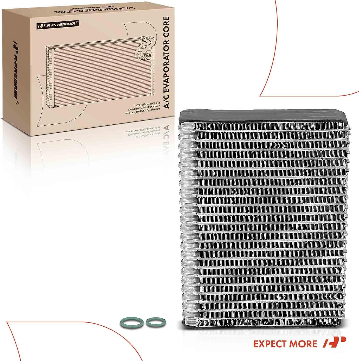 A-Premium Rear AC Evaporator Core Compatible with Land Rover Range Rover 1995, Discovery 1994-1998