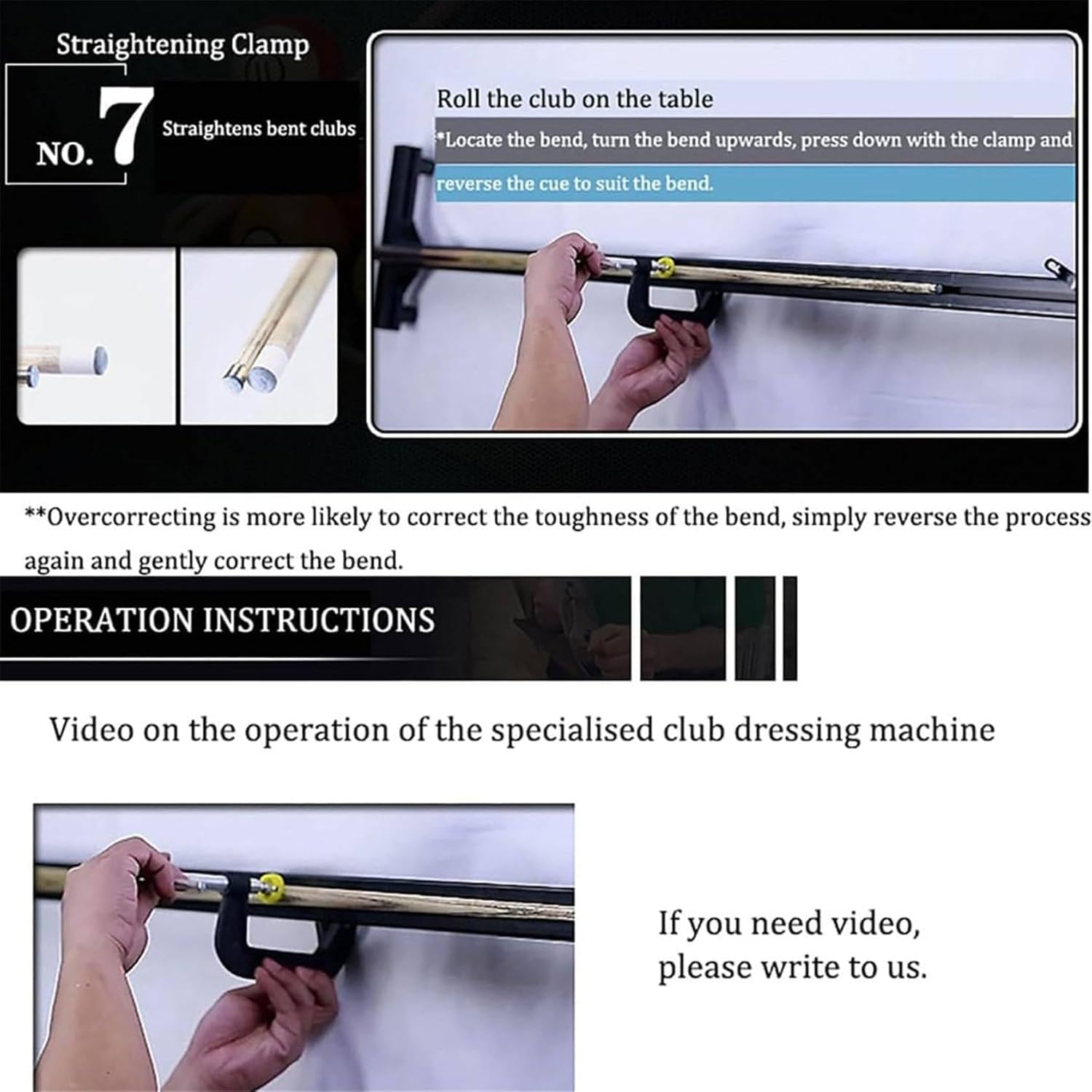 Pool Cue Tips Replacement Tool,Pool Cue Lathe Machine,Snooker Club Tip,Snooker Cue Stick Repairer Set,Pool cue Repair kit,for Cue Shaft Cleaning & Maintenance