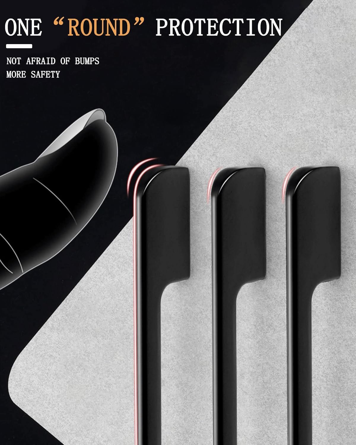 Dresser Pulls Black Gold，6pack Cabinet Hardware Gold Set，Long Cabinet Handles Aluminum Alloy，stainless Gold Dresser Drawer Pulls For Cupboards Cupboards Furniture Doors Furniture ( Color : Gold , Size