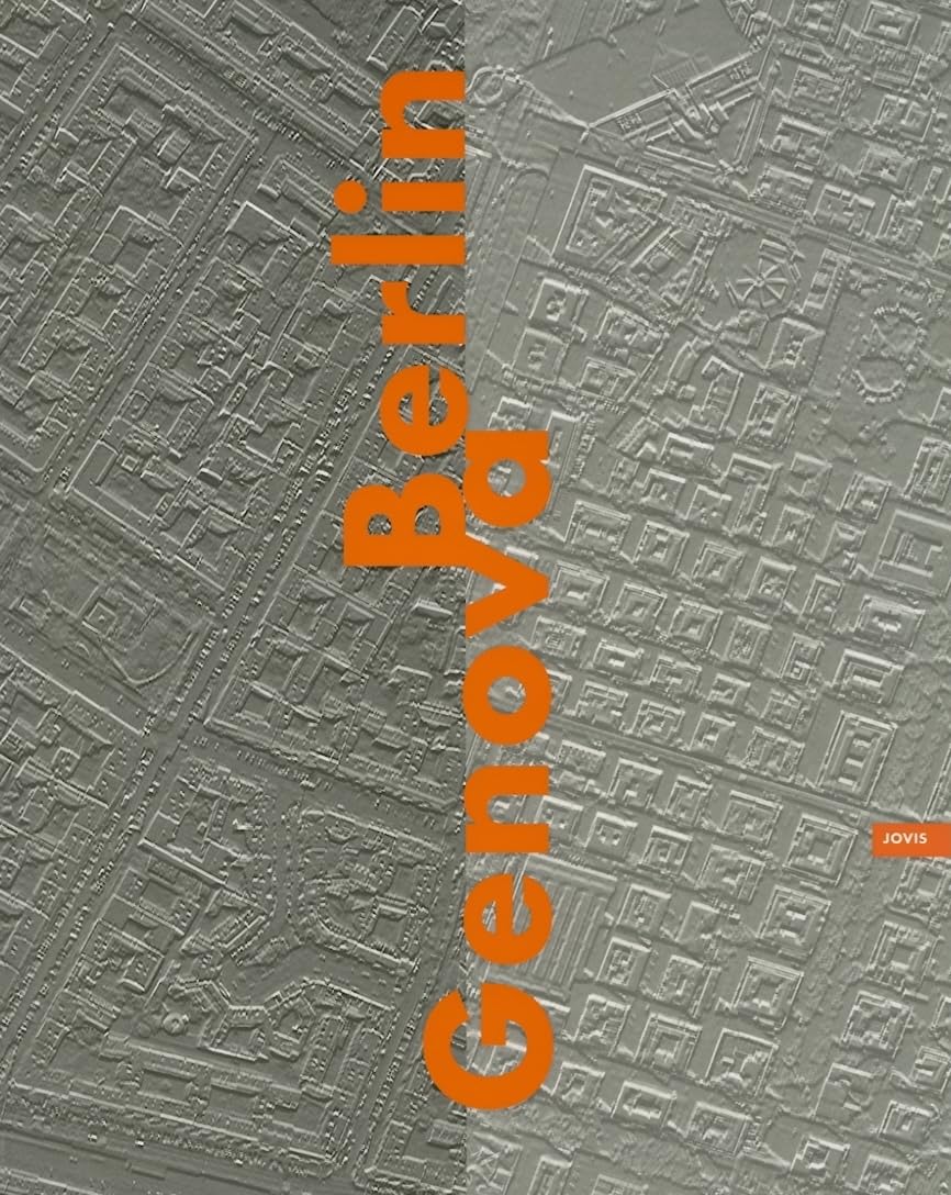 Berlin Genova livre de photos d'architecture urbaine pour collectionneur